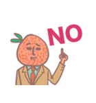 Mr. orange daily languages（個別スタンプ：25）