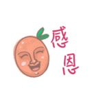 Mr. orange daily languages（個別スタンプ：27）