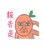 Mr. orange daily languages（個別スタンプ：32）