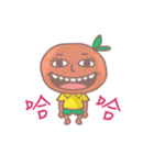 Mr. orange daily languages（個別スタンプ：36）