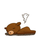 Bear chat without typing（個別スタンプ：7）