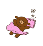 Bear chat without typing（個別スタンプ：18）