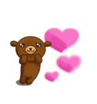 Bear chat without typing（個別スタンプ：33）