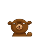 Bear chat without typing（個別スタンプ：39）