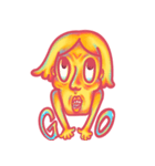 yellow face（個別スタンプ：2）