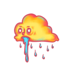 yellow face（個別スタンプ：7）