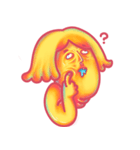 yellow face（個別スタンプ：13）