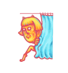 yellow face（個別スタンプ：16）