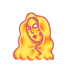 yellow face（個別スタンプ：22）