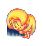 yellow face（個別スタンプ：25）