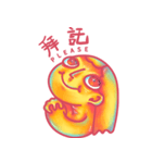 yellow face（個別スタンプ：28）