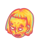 yellow face（個別スタンプ：30）