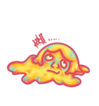 yellow face（個別スタンプ：31）
