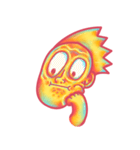 yellow face（個別スタンプ：38）