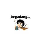 Mahasiswa banget（個別スタンプ：7）
