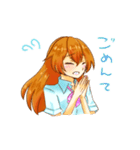 ゆるっと関西弁彼女（個別スタンプ：34）