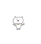 little white kitten（個別スタンプ：4）