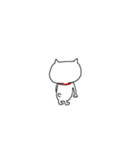 little white kitten（個別スタンプ：7）