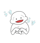 まゆげが薄いうすあじくん（個別スタンプ：17）