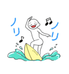 まゆげが薄いうすあじくん（個別スタンプ：38）