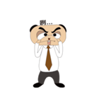 Meerkats workers work day appointments（個別スタンプ：10）