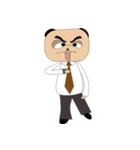 Meerkats workers work day appointments（個別スタンプ：13）