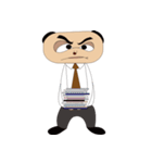 Meerkats workers work day appointments（個別スタンプ：14）
