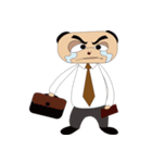 Meerkats workers work day appointments（個別スタンプ：21）