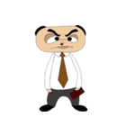 Meerkats workers work day appointments（個別スタンプ：23）