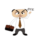 Meerkats workers work day appointments（個別スタンプ：34）