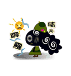 black witch HeMi ＆ pet Badi like line（個別スタンプ：6）