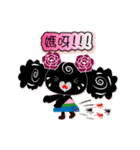 black witch HeMi ＆ pet Badi like line（個別スタンプ：8）