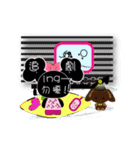 black witch HeMi ＆ pet Badi like line（個別スタンプ：14）