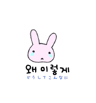 韓国語ぷにょぴょん（個別スタンプ：28）
