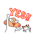 ふくよかさんとネコとカメ（個別スタンプ：1）