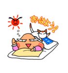 ふくよかさんとネコとカメ（個別スタンプ：7）