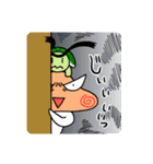 ふくよかさんとネコとカメ（個別スタンプ：30）