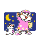 ふくよかさんとネコとカメ（個別スタンプ：36）