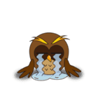 Owl's daily languages（個別スタンプ：20）