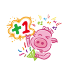 May's pink pig（個別スタンプ：20）