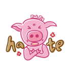 May's pink pig（個別スタンプ：40）