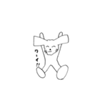 rabbit play（個別スタンプ：35）