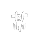 rabbit play（個別スタンプ：36）