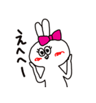 うさおくんのひとこと（個別スタンプ：14）