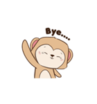 Cheeky Monkey Animated（個別スタンプ：3）