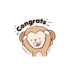 Cheeky Monkey Animated（個別スタンプ：13）
