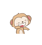 Cheeky Monkey Animated（個別スタンプ：18）