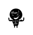 Black boy Black Lu（個別スタンプ：31）