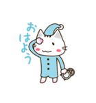 ニャンコな家族（個別スタンプ：12）