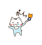 ニャンコな家族（個別スタンプ：17）